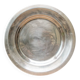 Circular plate Christofle in silver-plated metal