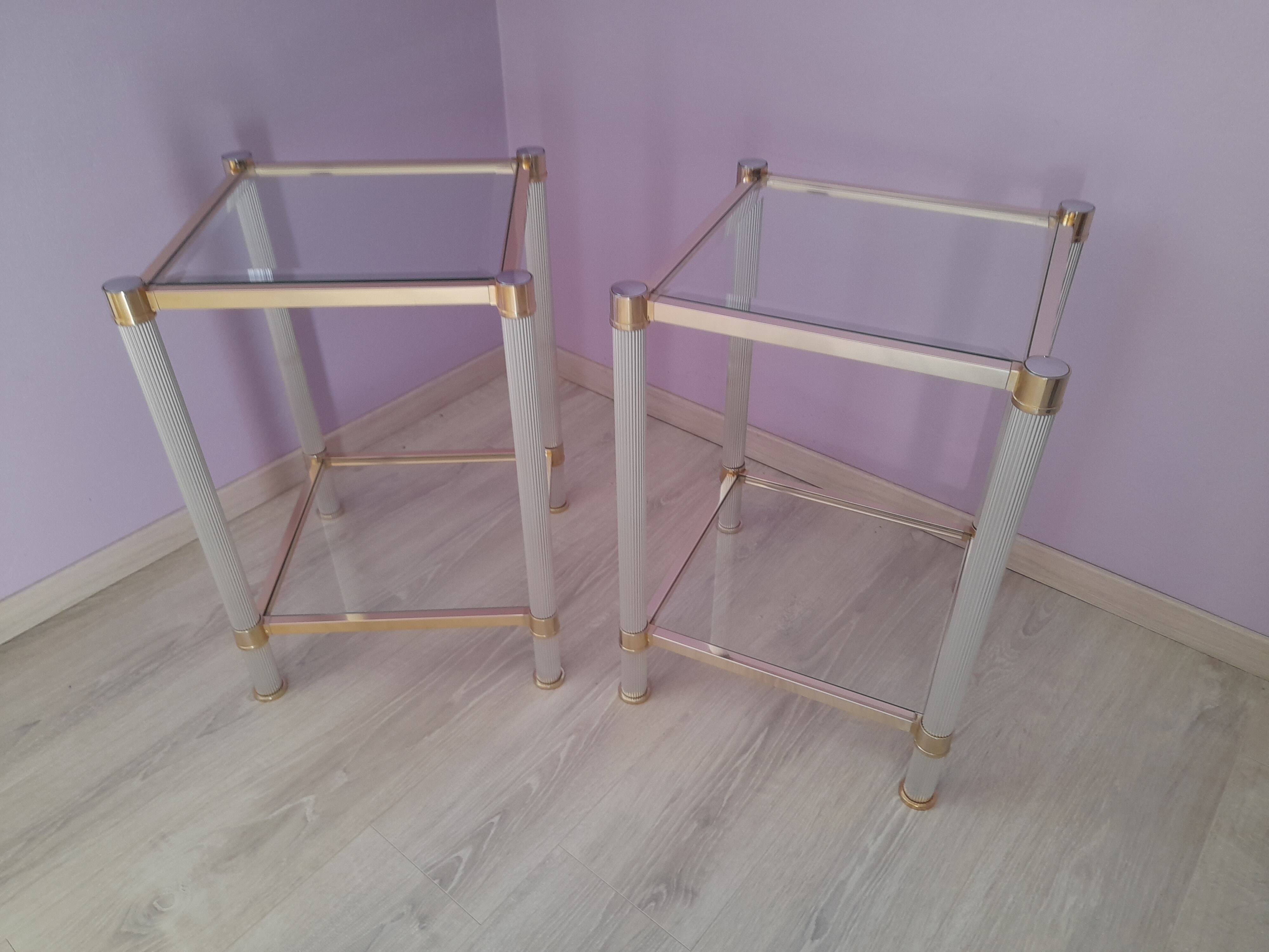 Paires de tables basses bouts de canapé