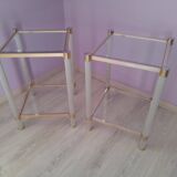 Paires de tables basses bouts de canapé