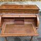 19th century wooden cylinder desk secretary