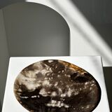Dish in petrified wood
