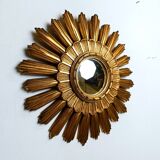 Vintage sunburst mirror, 1960s