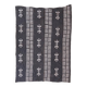 Vintage fabric from Mali black and white - 157 x 210 cm