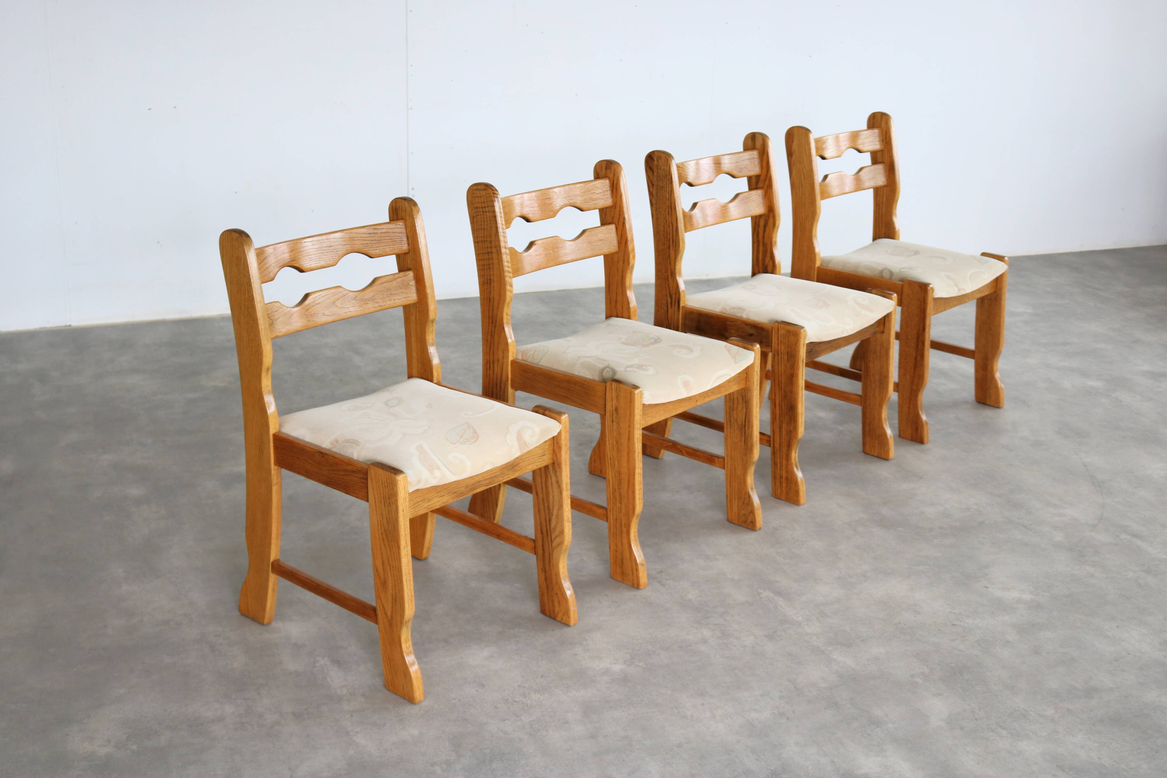 Vintage dining chairs | chairs | brutalist | 1960s