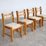 Vintage dining chairs | chairs | brutalist | 1960s