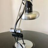 Brushed metal Aluminor lamp 1970