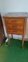 19th-century bedside or side table