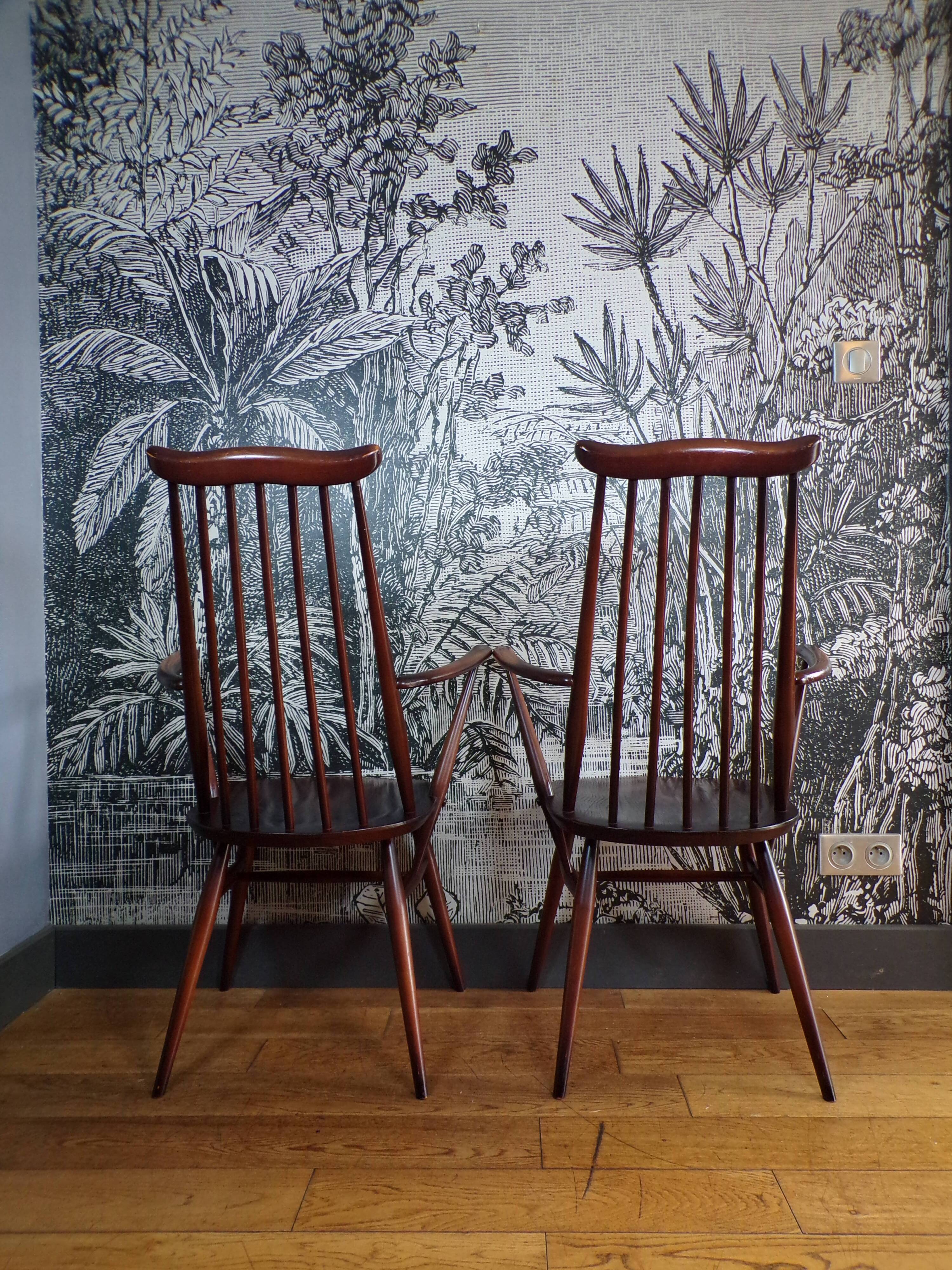Pair of Ercol Goldsmith armchairs