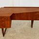 Vintage retro Danish mid-century boomerang desk 1960s