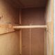 Vestiaire industriel vintage en bois