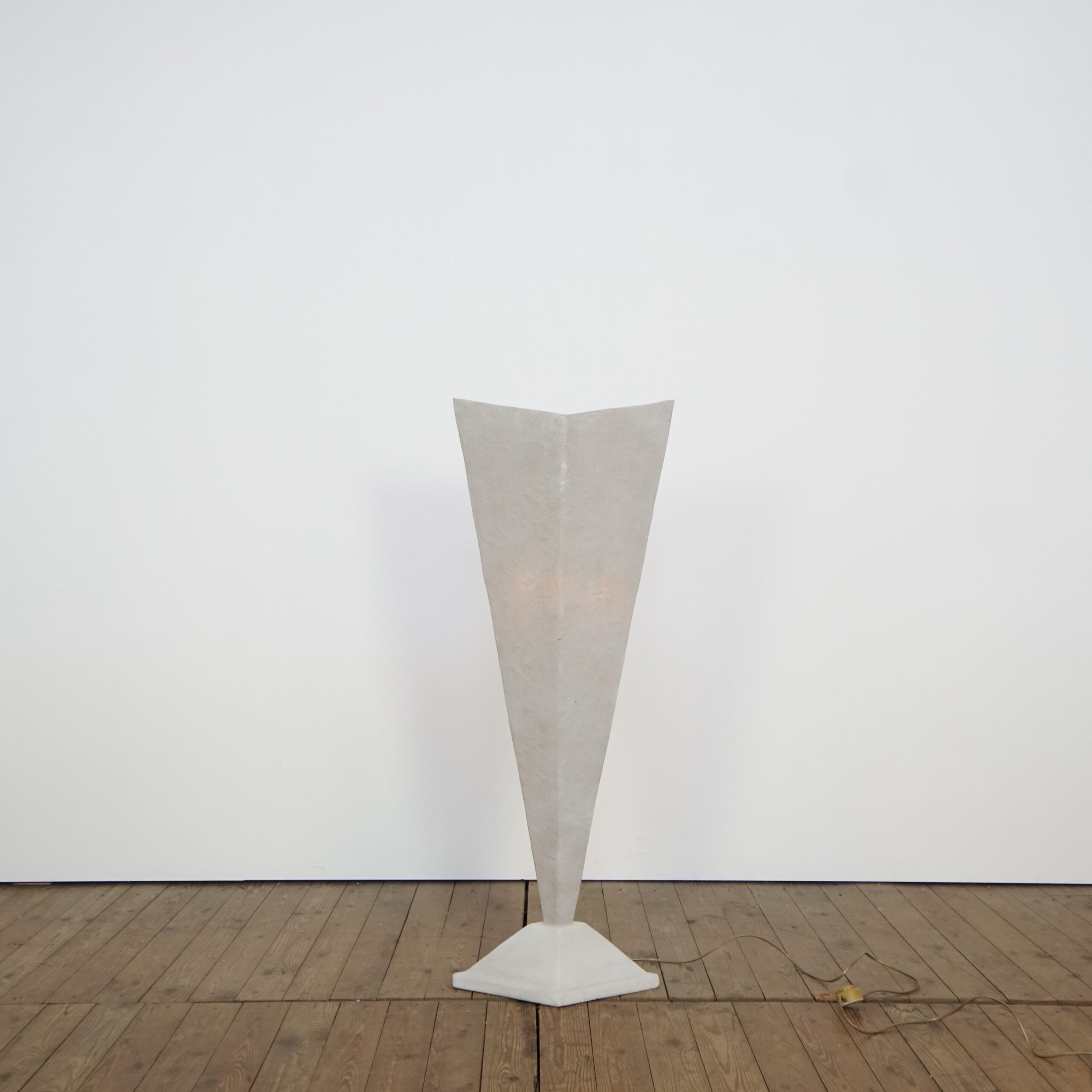Postmodern fiberglass floor lamp