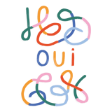 Wall poster Yes multicolor lines 30cm*40cm