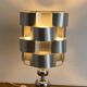 Lampe avec abat-jour max sauze. 1970. space age.
