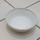 White and yellow porcelain dinner service with gold edging, Poral Limoges France