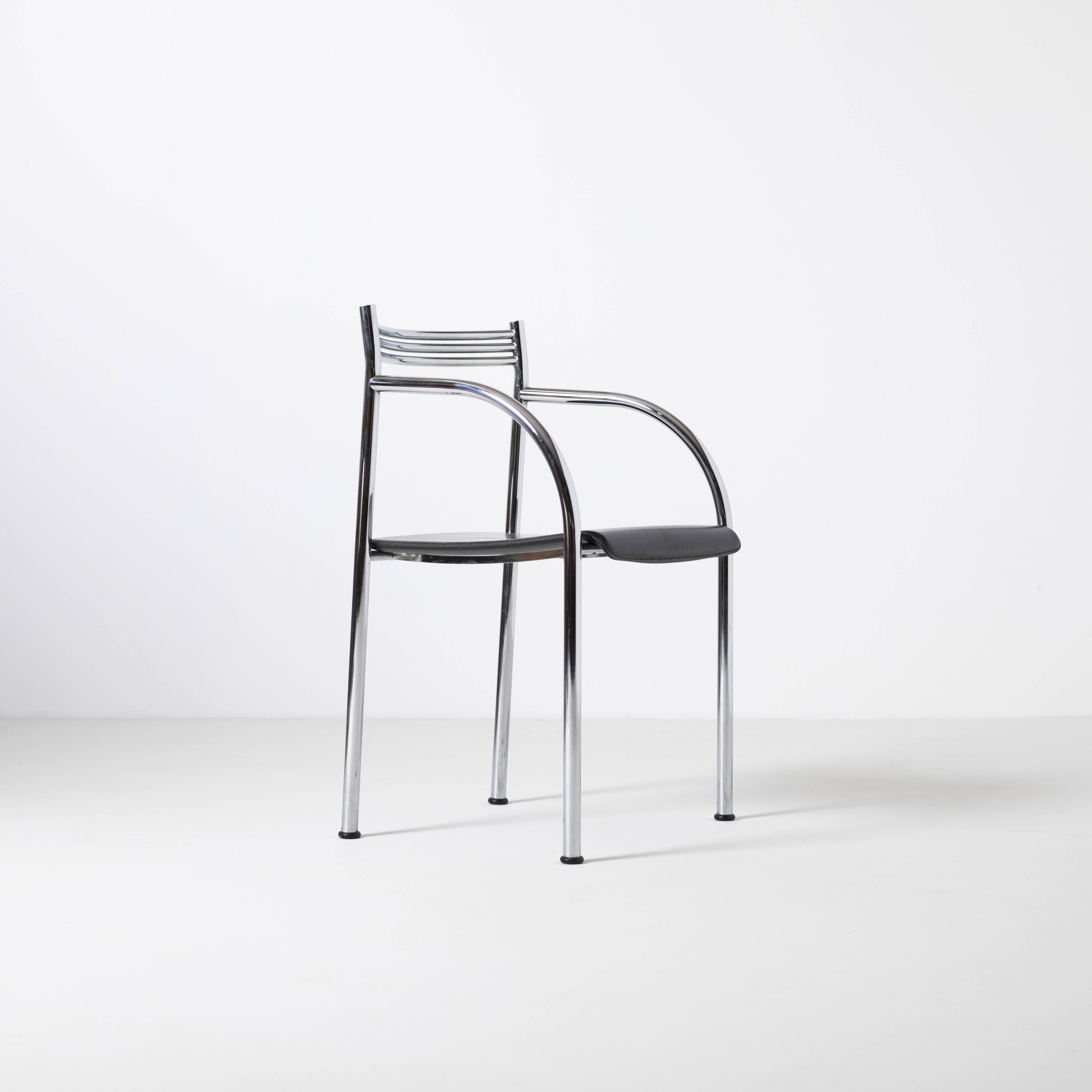 Set of 4 Francesca Spanish dining chairs by Philippe Starck for Baleri