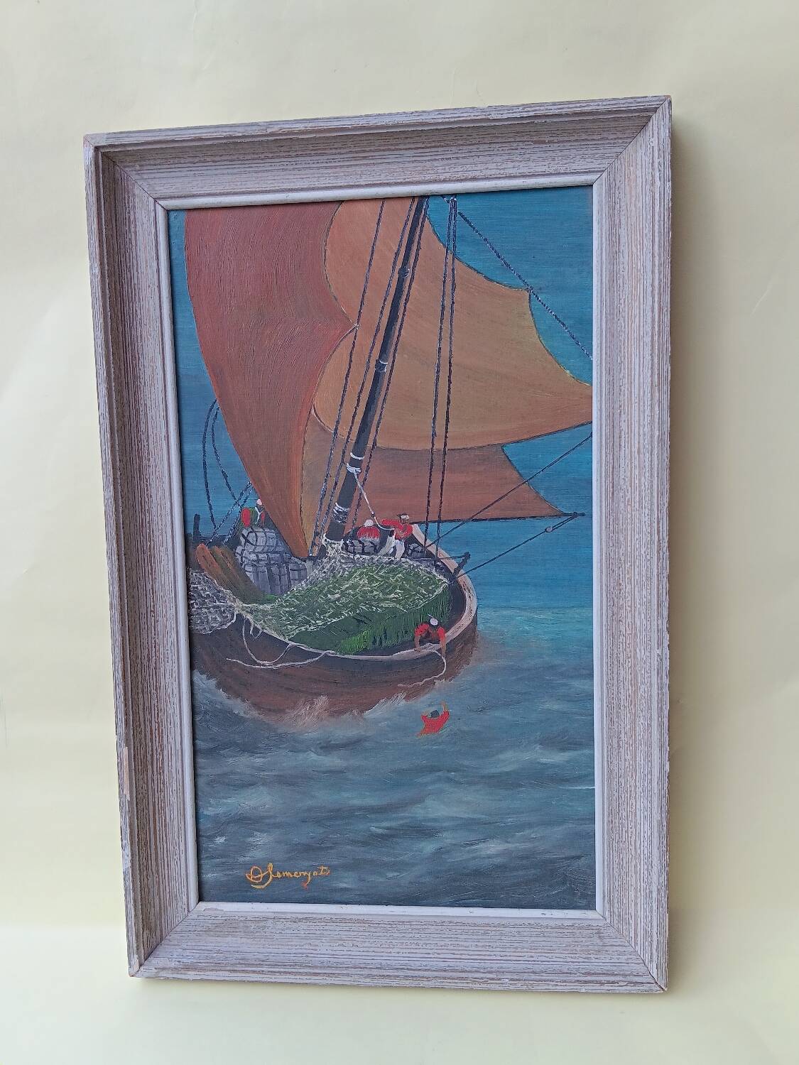 Marine oil on canvas