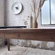 Farm table pitch pine 2 x 1 m from the 1950s