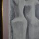 Gérard Ramon, sculptural forms, pencil drawing