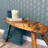 Handcrafted tripod stool