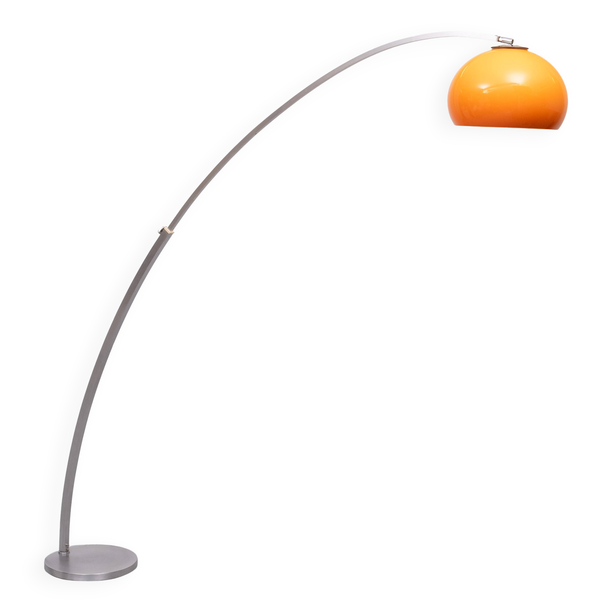 Adjustable Arc Floor Lamp by Gioffredo Reggiani, Italy