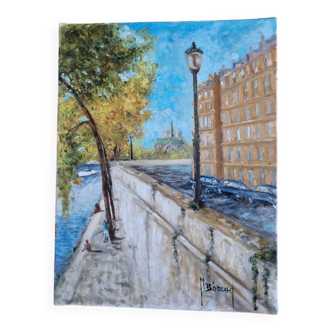 Peinture Notre dame de Paris