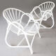 Paire de fauteuils rotin
