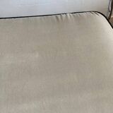 Vintage beige armchair from the 1970s.