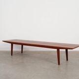 Teak lowboard, Danish design, 1970s, made in Denmark