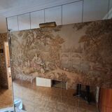 Tapestry depicting a scene