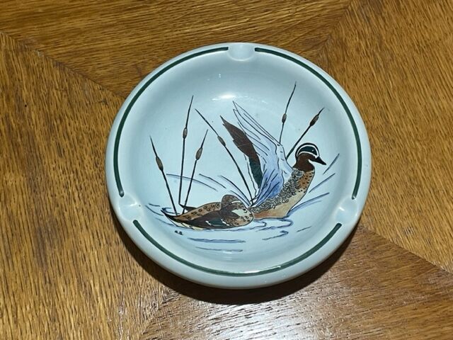 Gien ashtray in earthenware 1950
