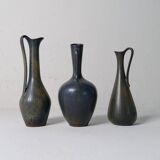 Collection of 3 ceramic containers by Gunnar Nylund Rörstrand Sweden, 1950s.