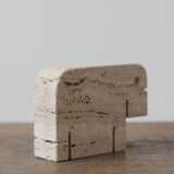 Travertine desk top