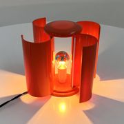 Flower table lamp by Studio D.A, Casati & Ponzio for Lamperti, 1970