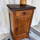 Vintage solid wood bedside table