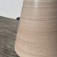 Cone-shaped ceramic lamp signed Le Dauphin