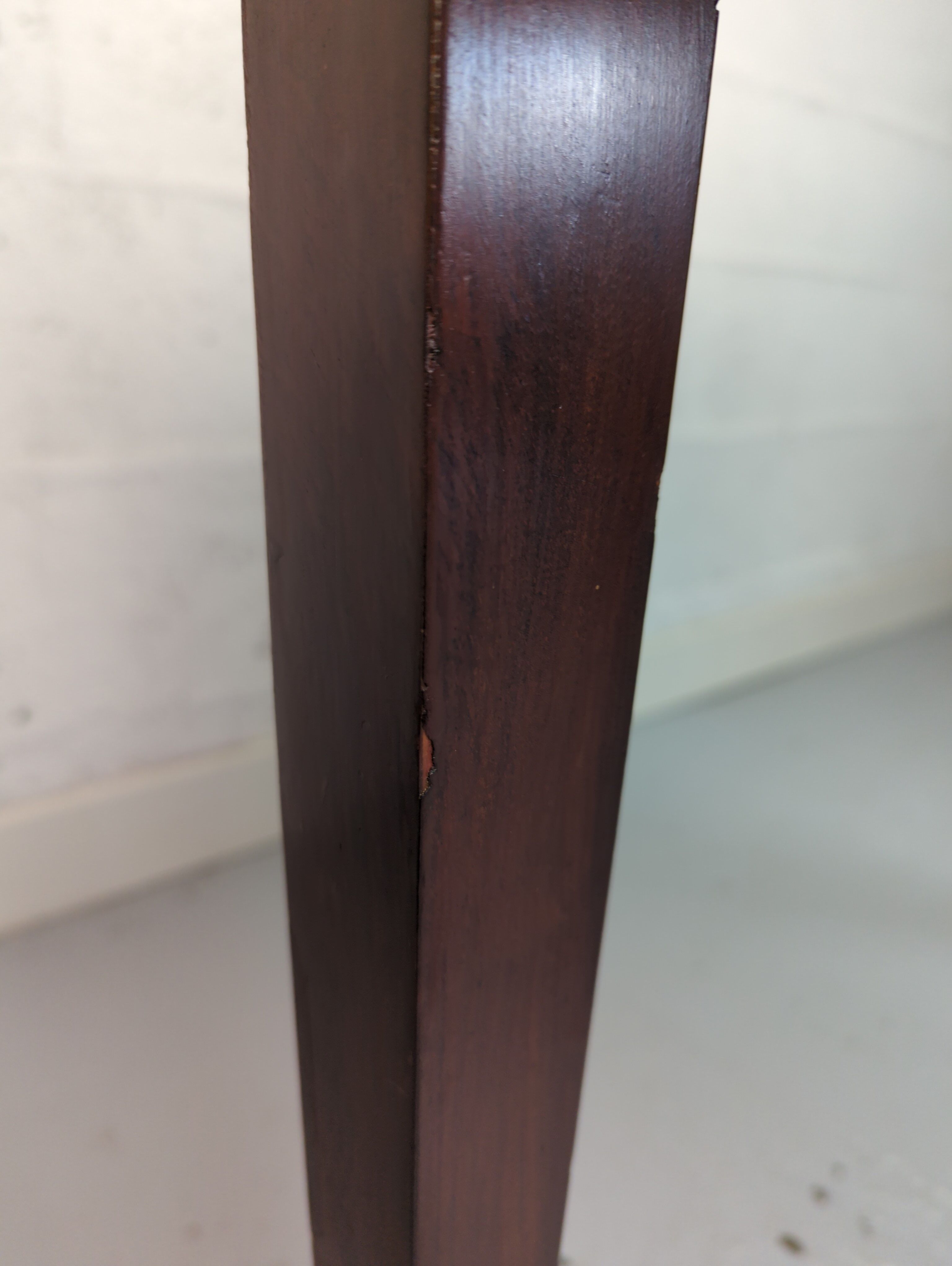 Game table wallet mahogany veneer era empire