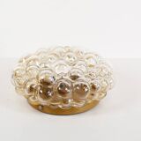 (24cm) murano glass bubble flush mount light by Helena Tynell for