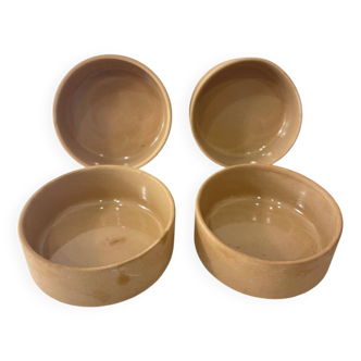 Ramequins en grès de Gien pour Le Creuset, 1970