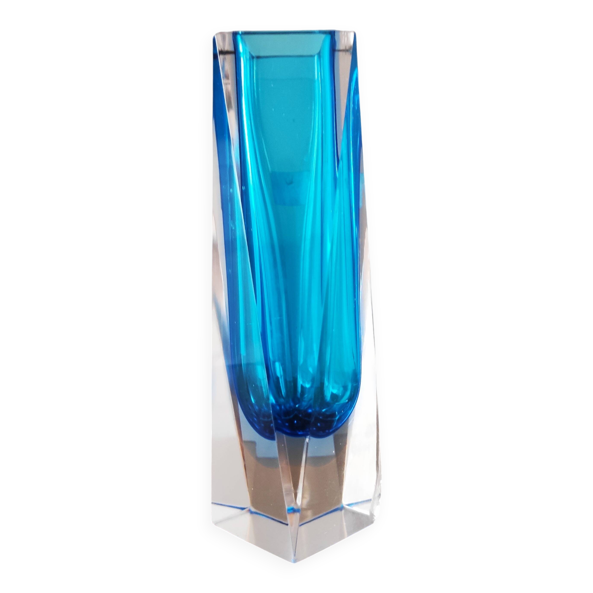 Vintage Murano Sommerso Vase