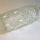 Large thick glass vase
