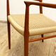 Mid century teak armrest chair by Niels O. Møller for J.L. Moller, Model 56, Denmark, 1950s