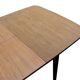 Vintage Scandinavian extendable dining table in teak from the 1950s.