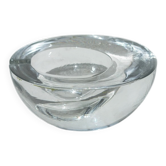 Cendrier en verre années 60
