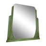 Green art deco mirror