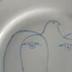 Pair of Picasso plates in Limoges porcelain - Ref 1324