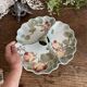 Art Nouveau barbotine serving platter