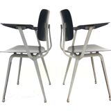 Set of 4 Revolt chairs by Friso Kramer