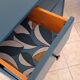 Rød Sødgren blue ganne chest of drawers