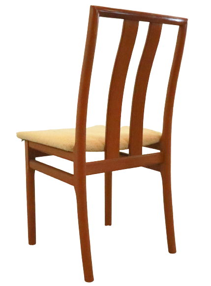 Set of 4 Danish design chairs 'Tuse'