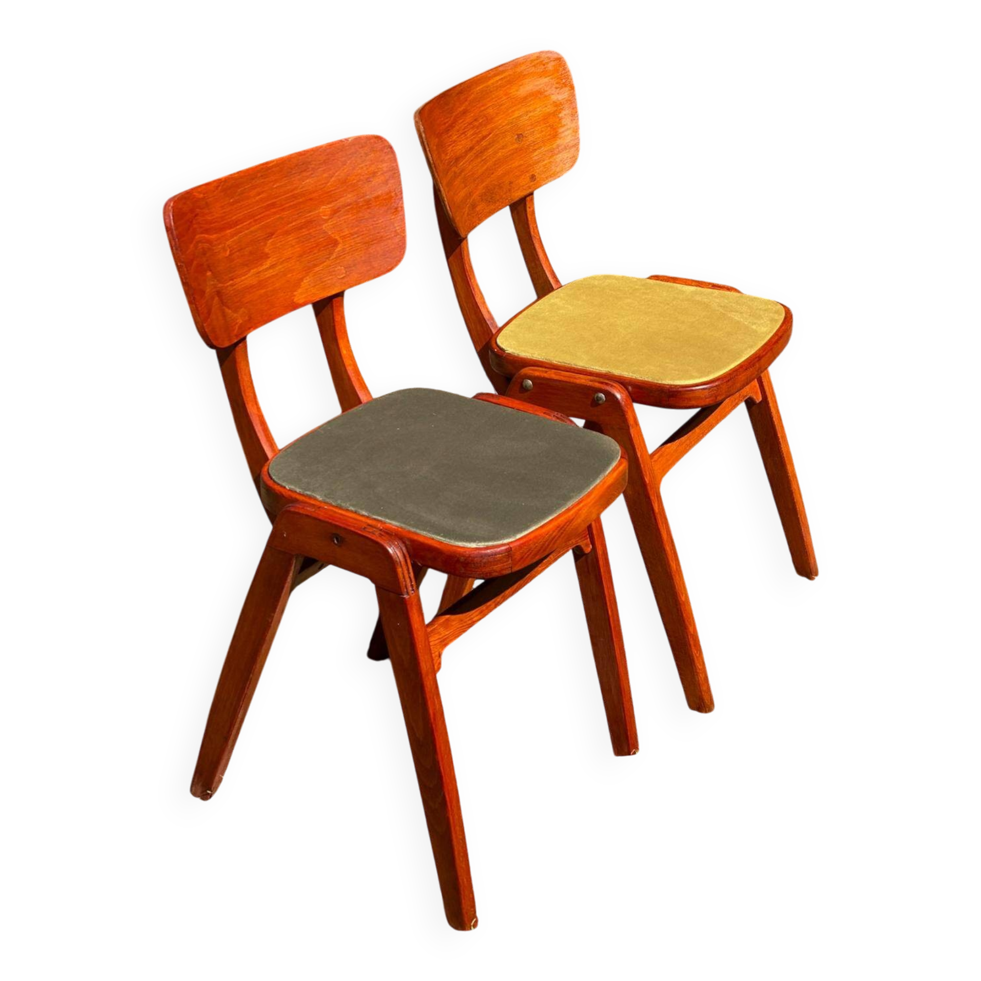 Boomrang "Centa" chair pair